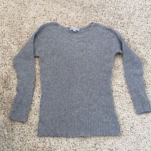 Heather grey warm sweater. Never worn.